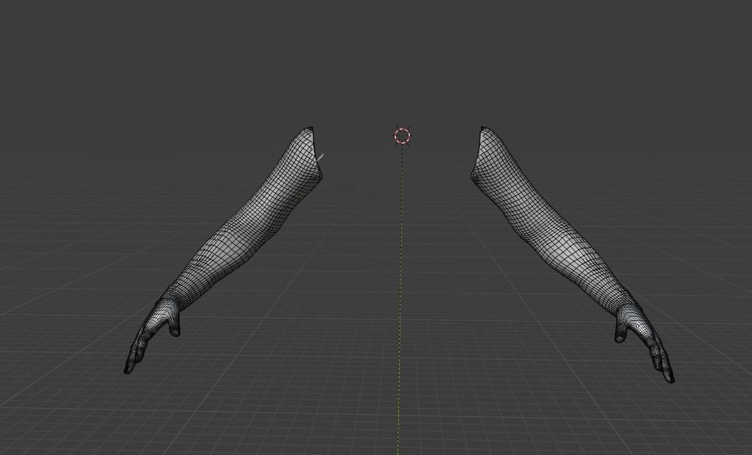 Rigged Hands 3d Model 3D model_4