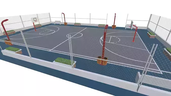 Basketball court