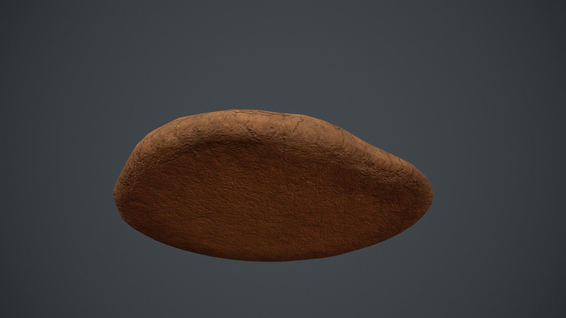 Chocolate Chip Cookie Low-poly 3D model_5