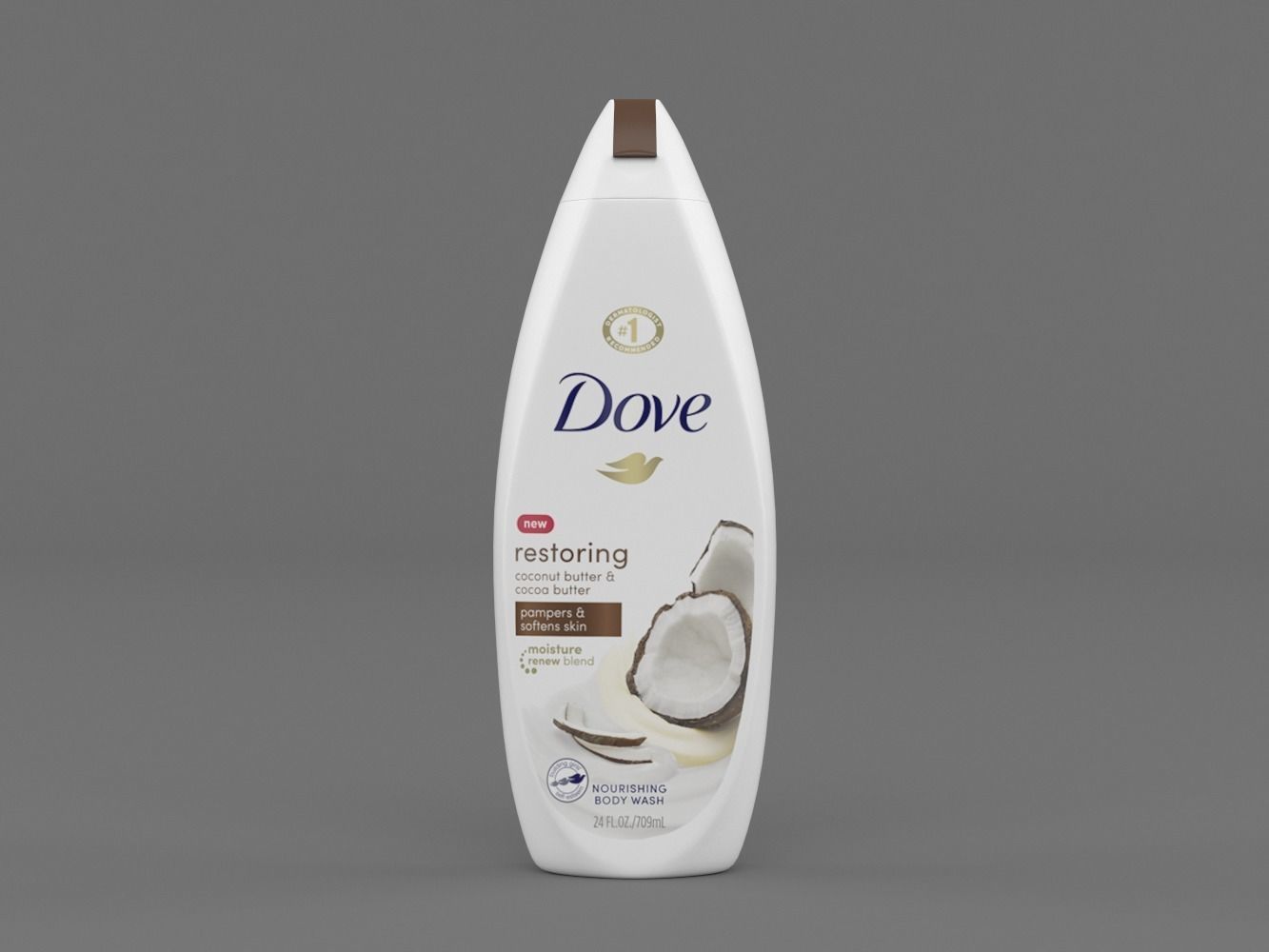 Dove Body Wash 3D model_5