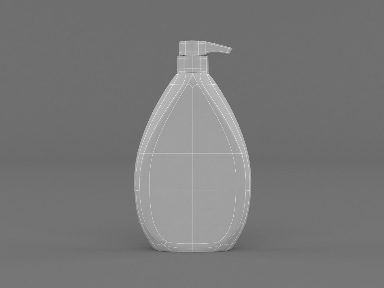 Dove Body Wash 3D model_11