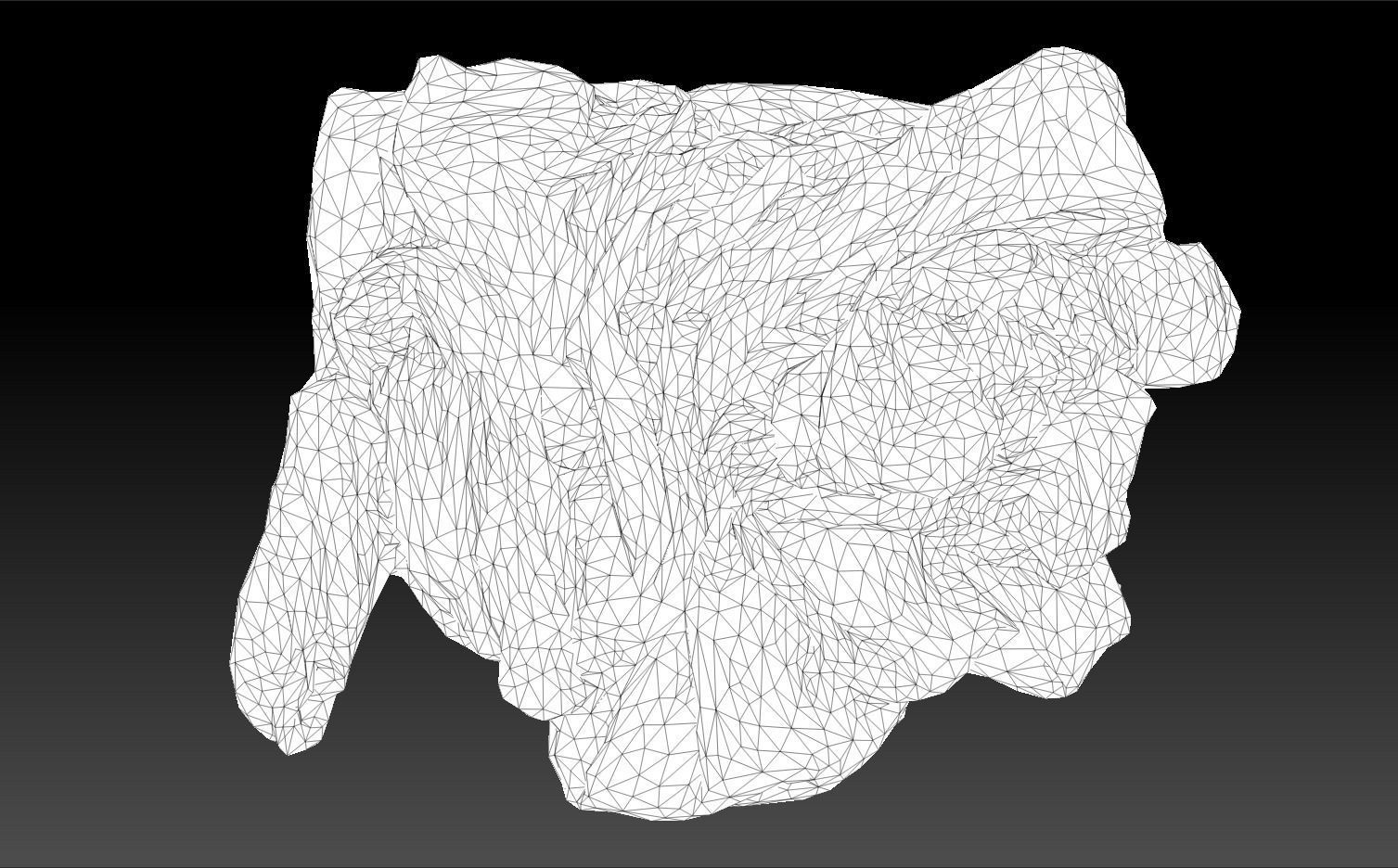 Pile of Cloths 4 Low-poly 3D model_12