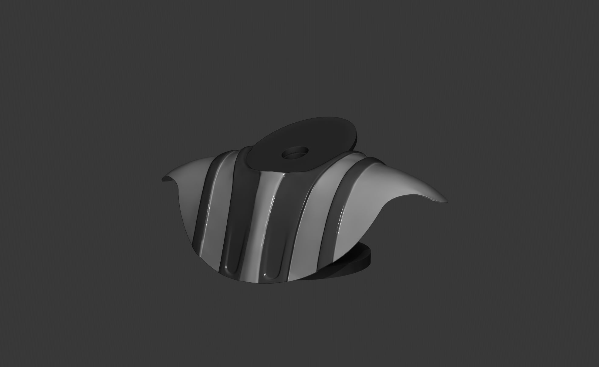 Darth Vader Helmet ANH wearable and stand with chest armor 3D print model_15
