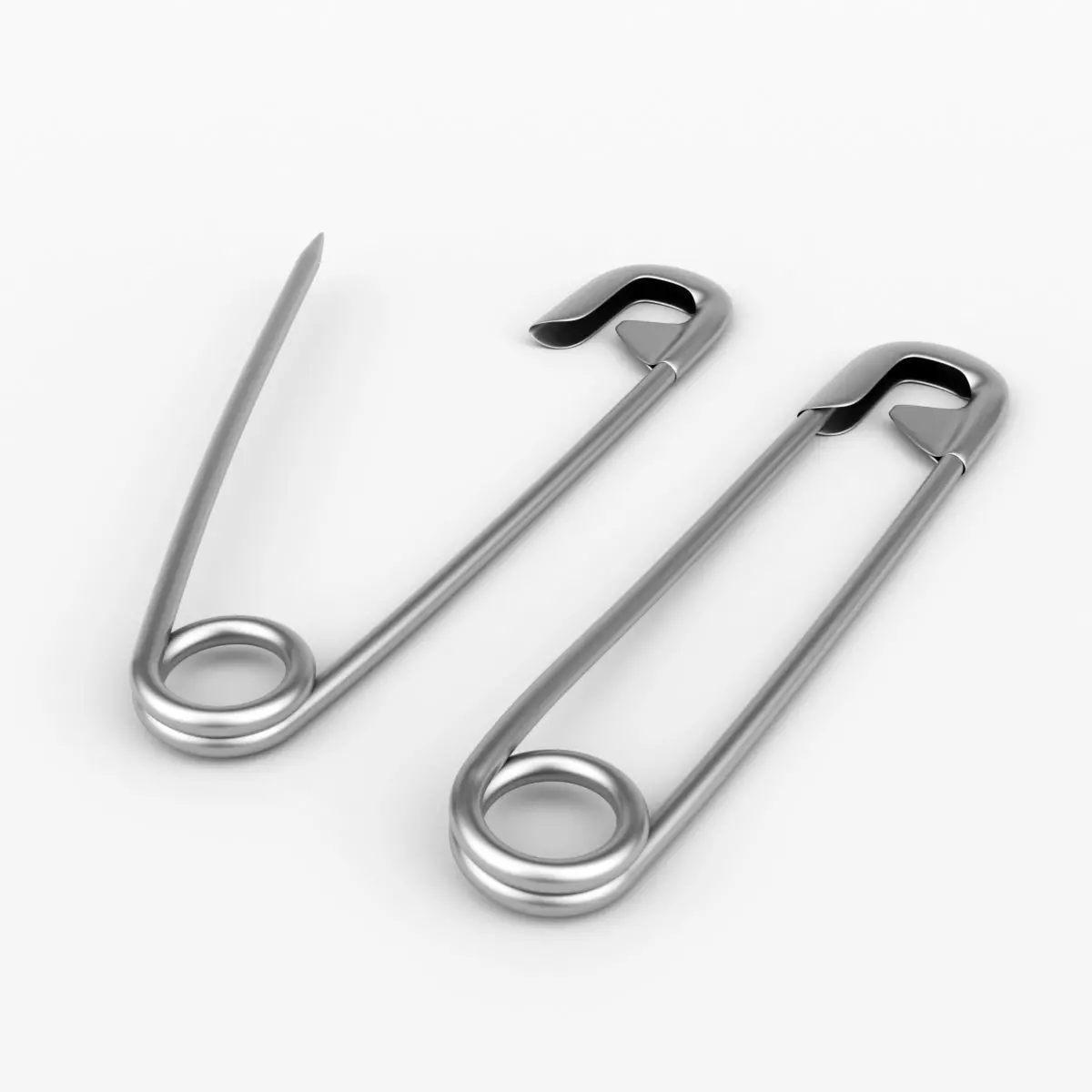 Safety Pin 3D model