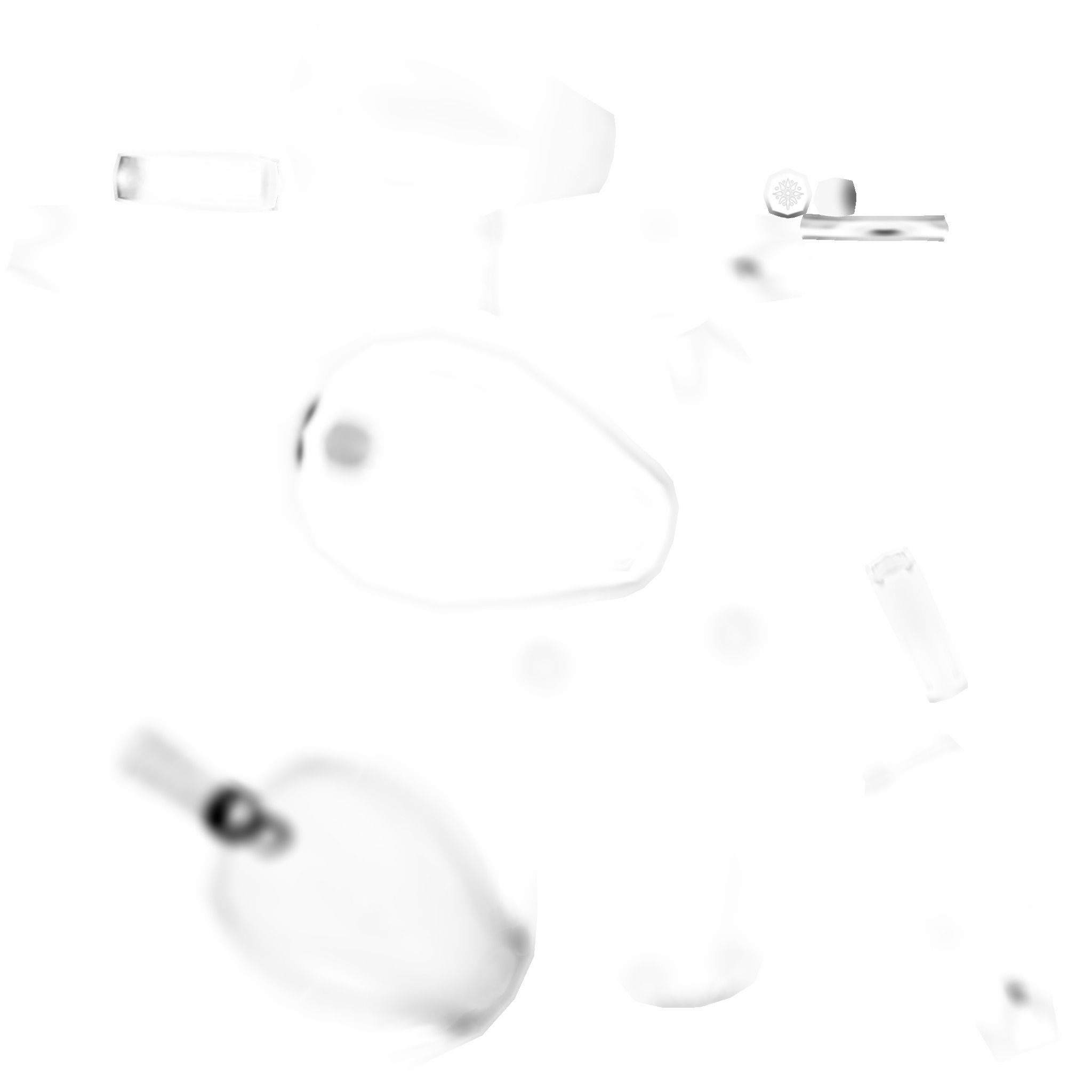 Female Yellow Backpack - Sunflower - Character Low-poly 3D model_16