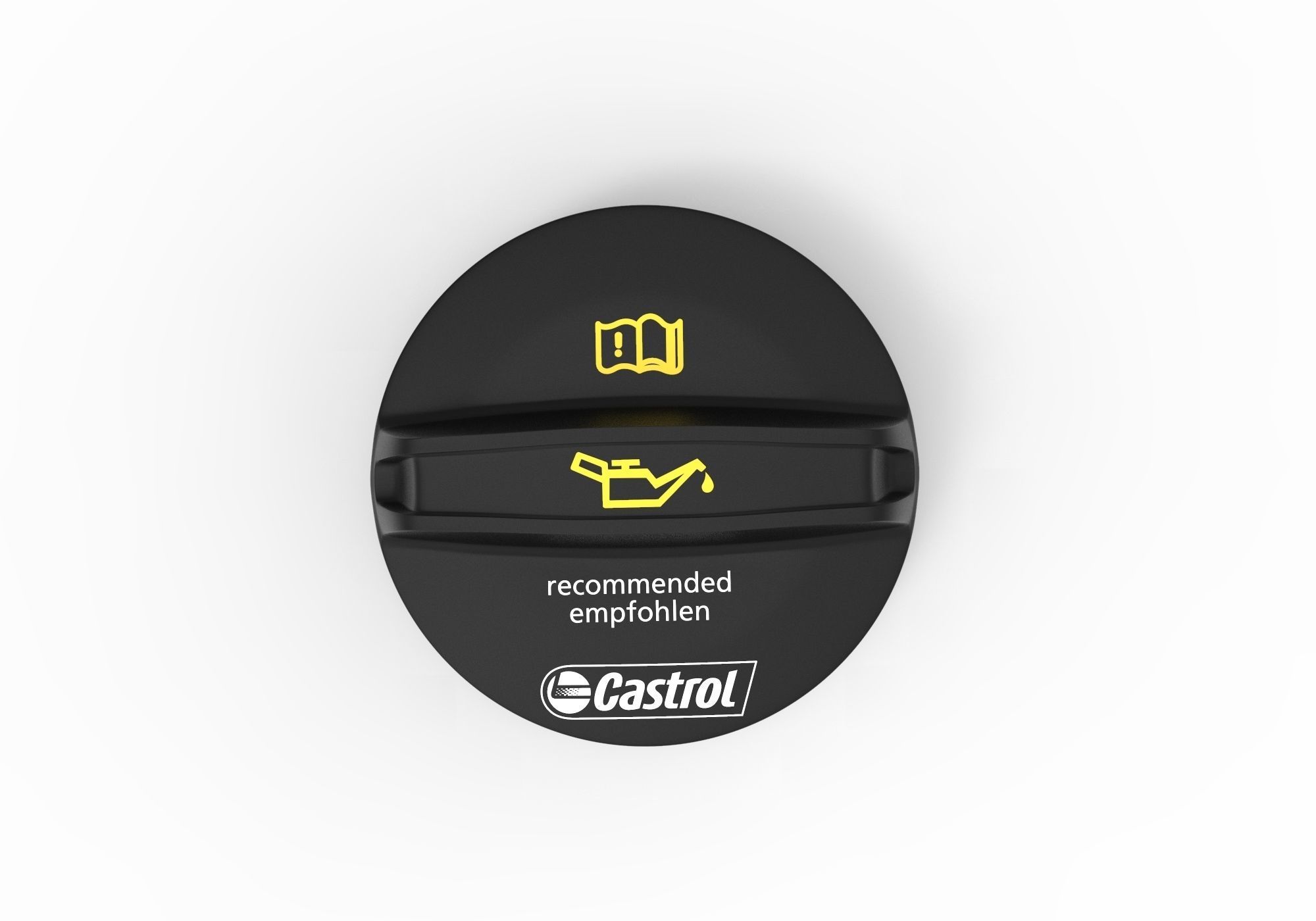 Vehicle Oil Filler Cap Model 3D model_1