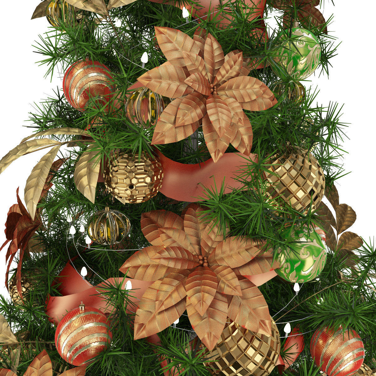 Christmas Tree 3D model_4