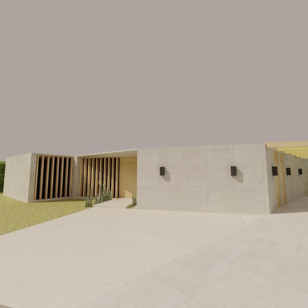 House 140m2 3D model_5