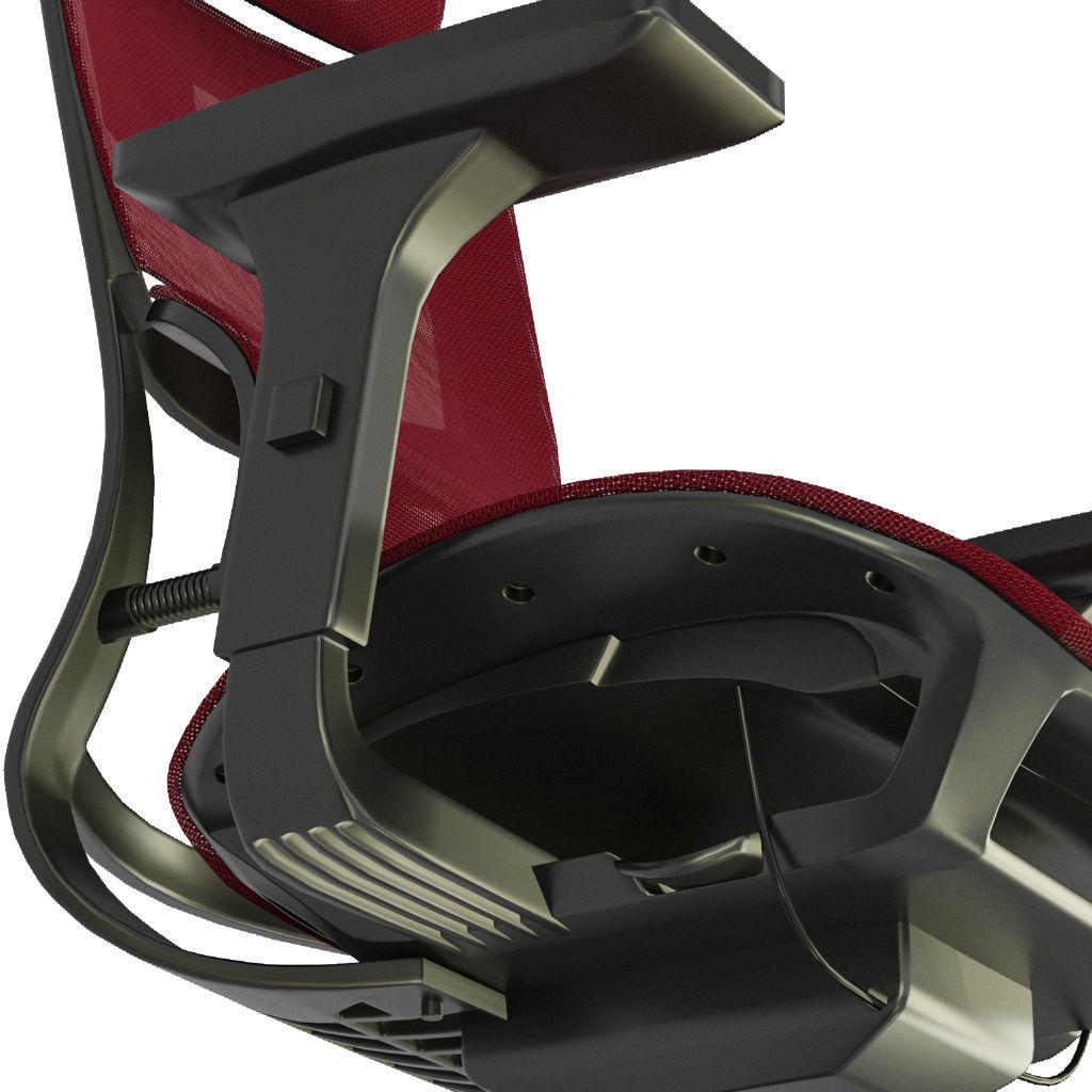 Innowin Capetown high back mesh office chair 3D model_3