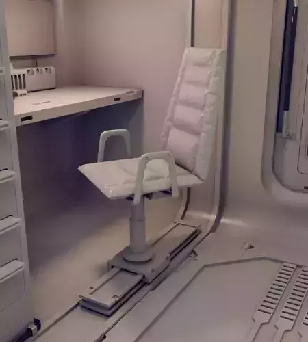 sci-fi chair 3D model