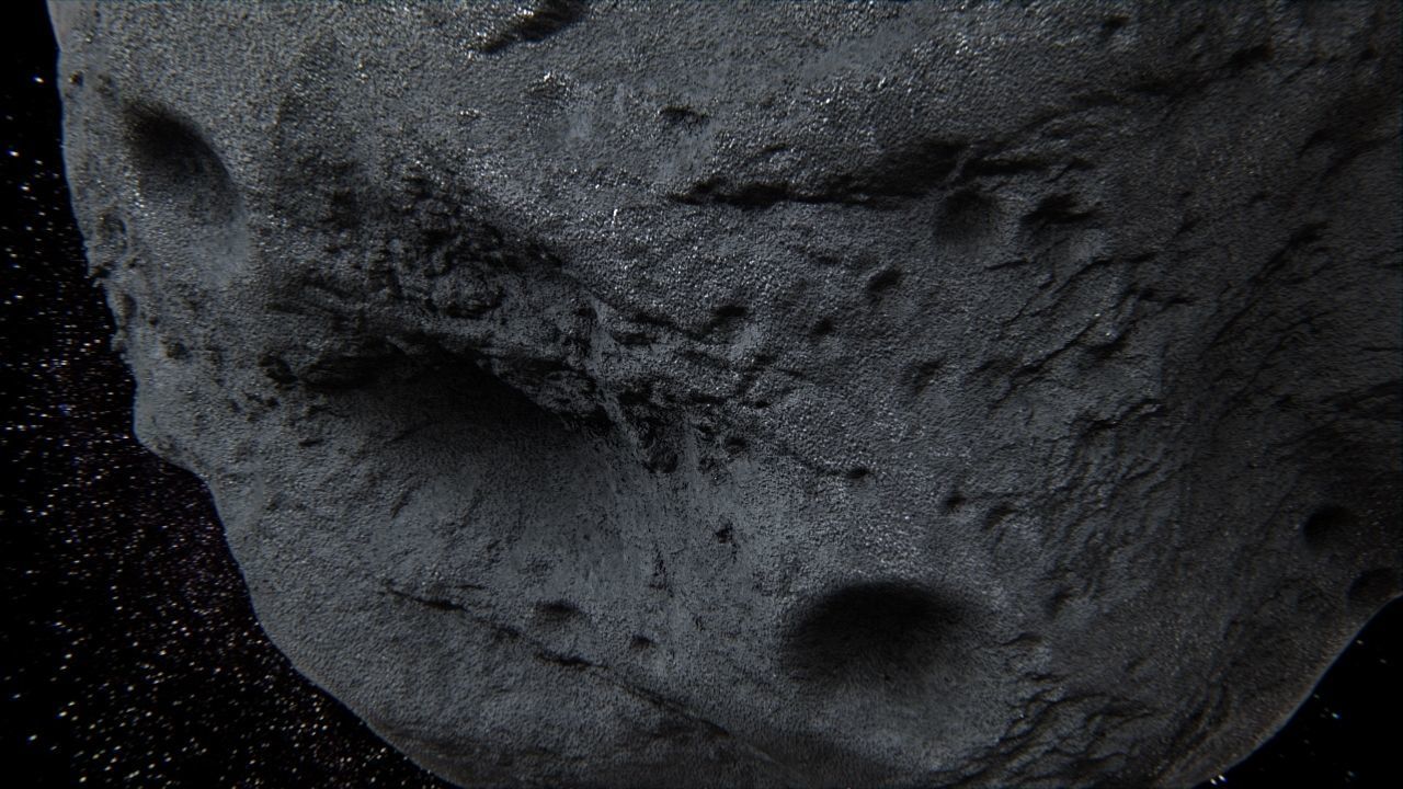 Detailed asteroids high-poly set 3D Model Collection_117