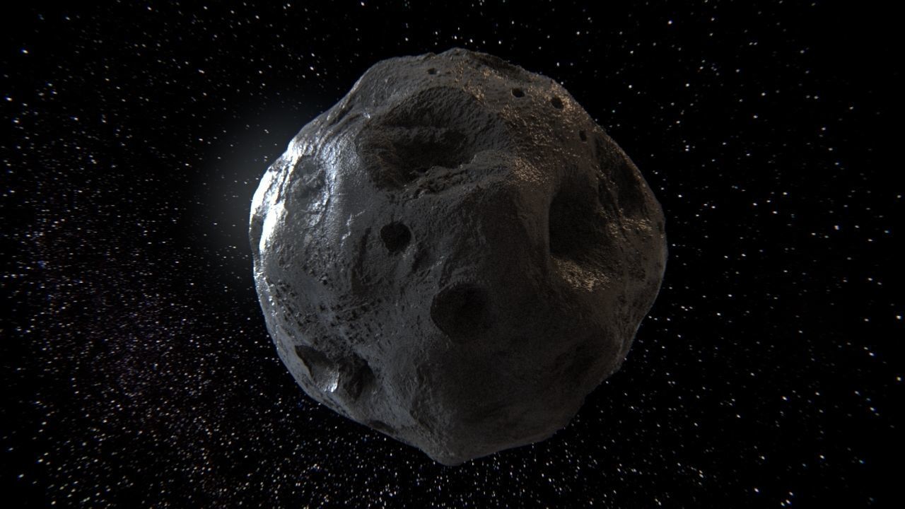 Detailed asteroids high-poly set 3D Model Collection_104