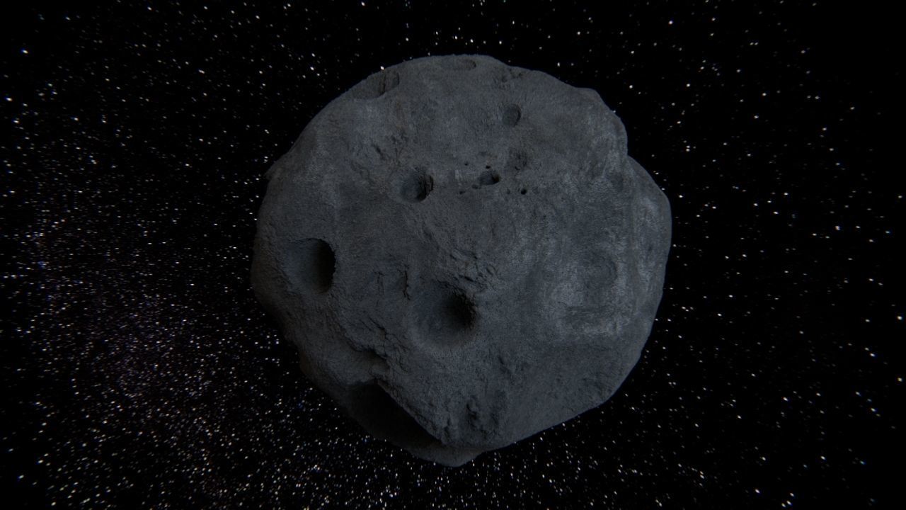 Detailed asteroids high-poly set 3D Model Collection_103
