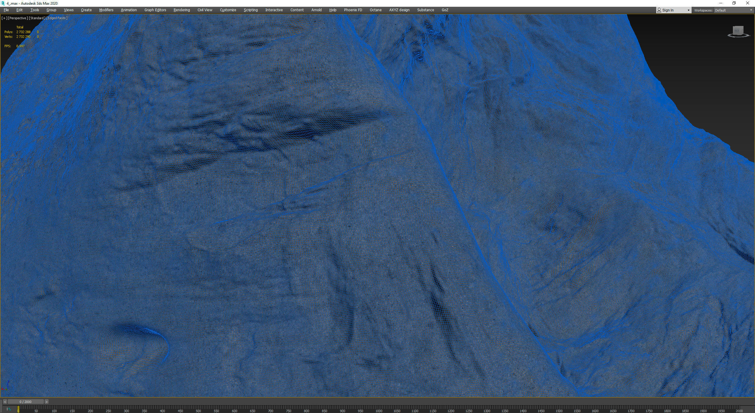 Detailed asteroids high-poly set 3D Model Collection_100