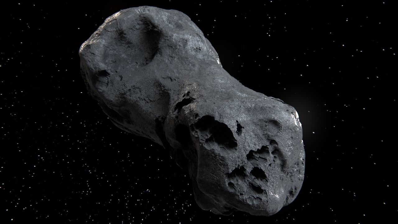 Detailed asteroids high-poly set 3D Model Collection_39