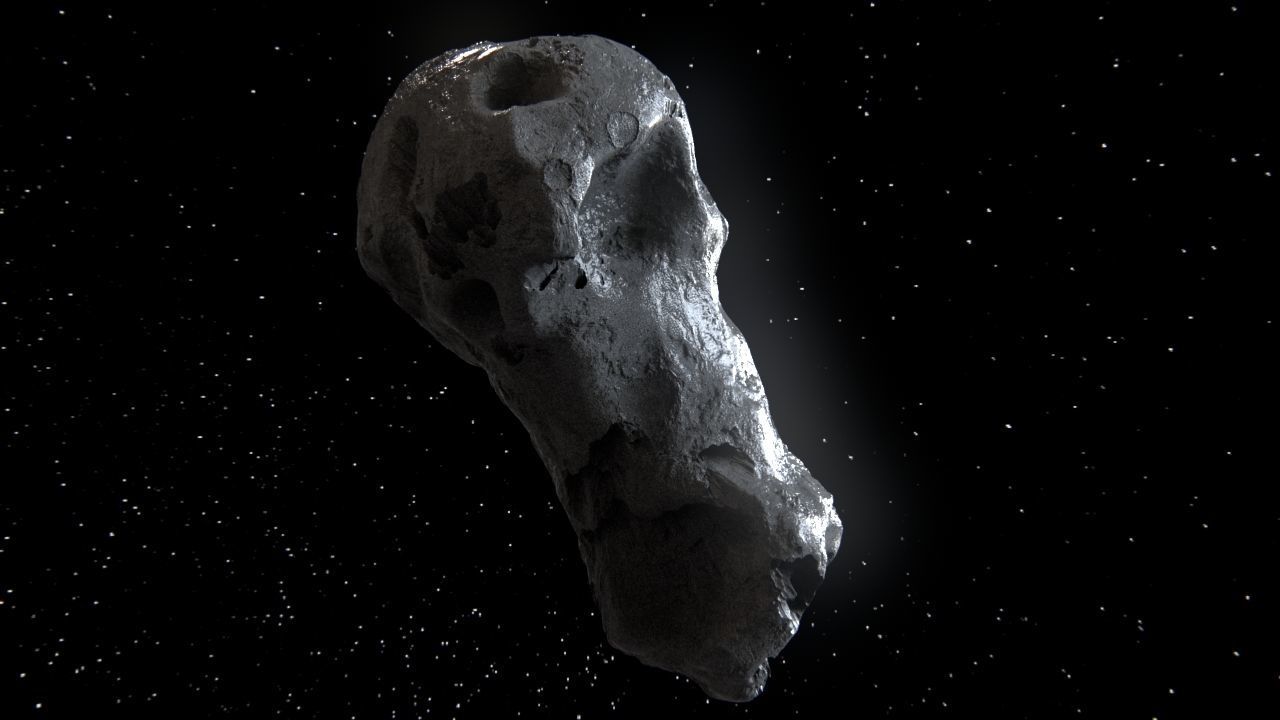 Detailed asteroids high-poly set 3D Model Collection_27