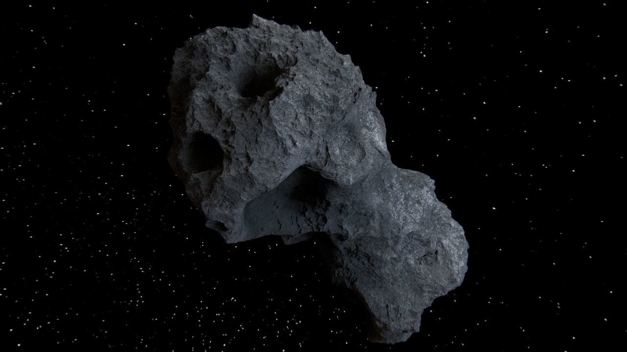 Detailed asteroids high-poly set 3D Model Collection_29