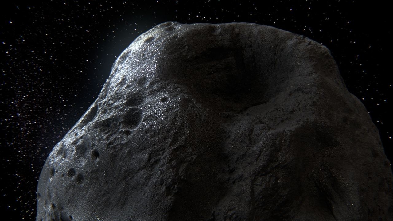 Detailed asteroids high-poly set 3D Model Collection_120
