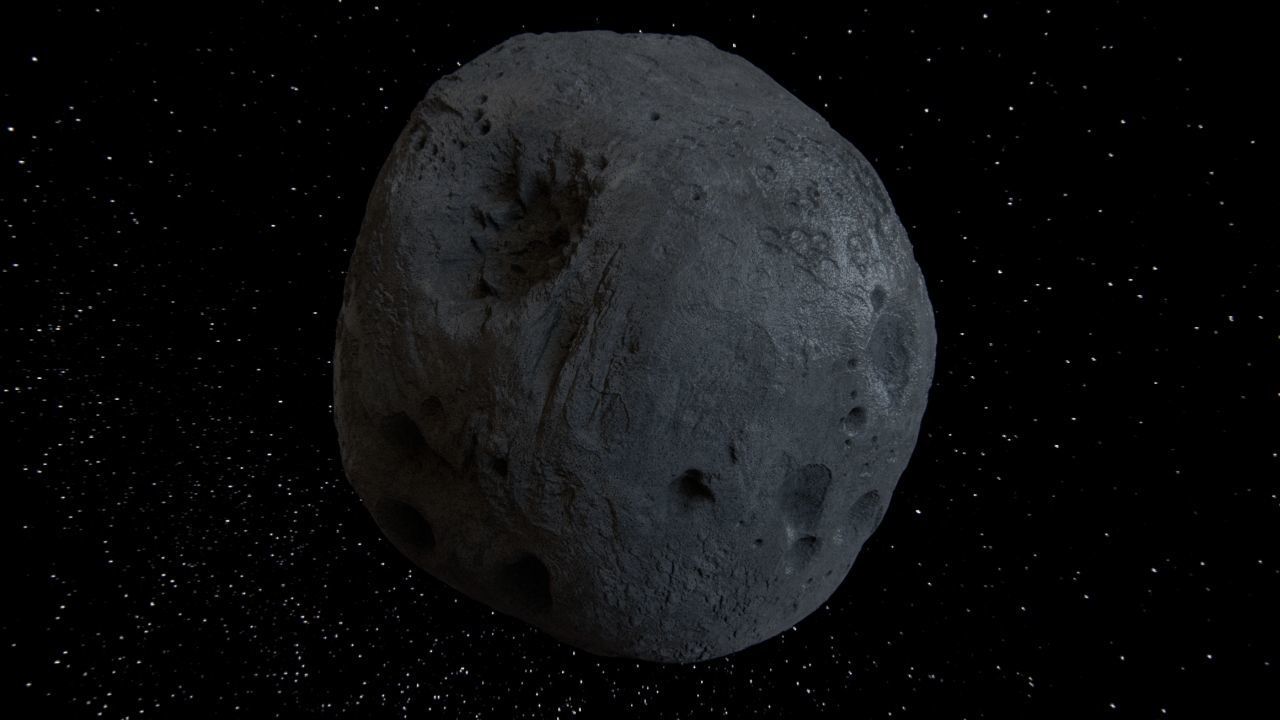 Detailed asteroids high-poly set 3D Model Collection_86