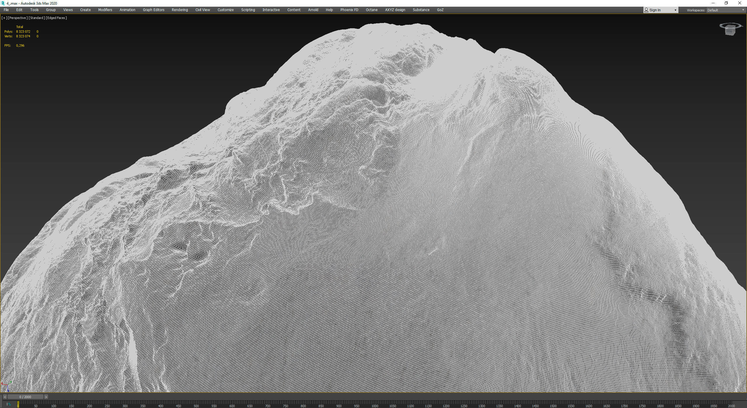 Detailed asteroids high-poly set 3D Model Collection_82