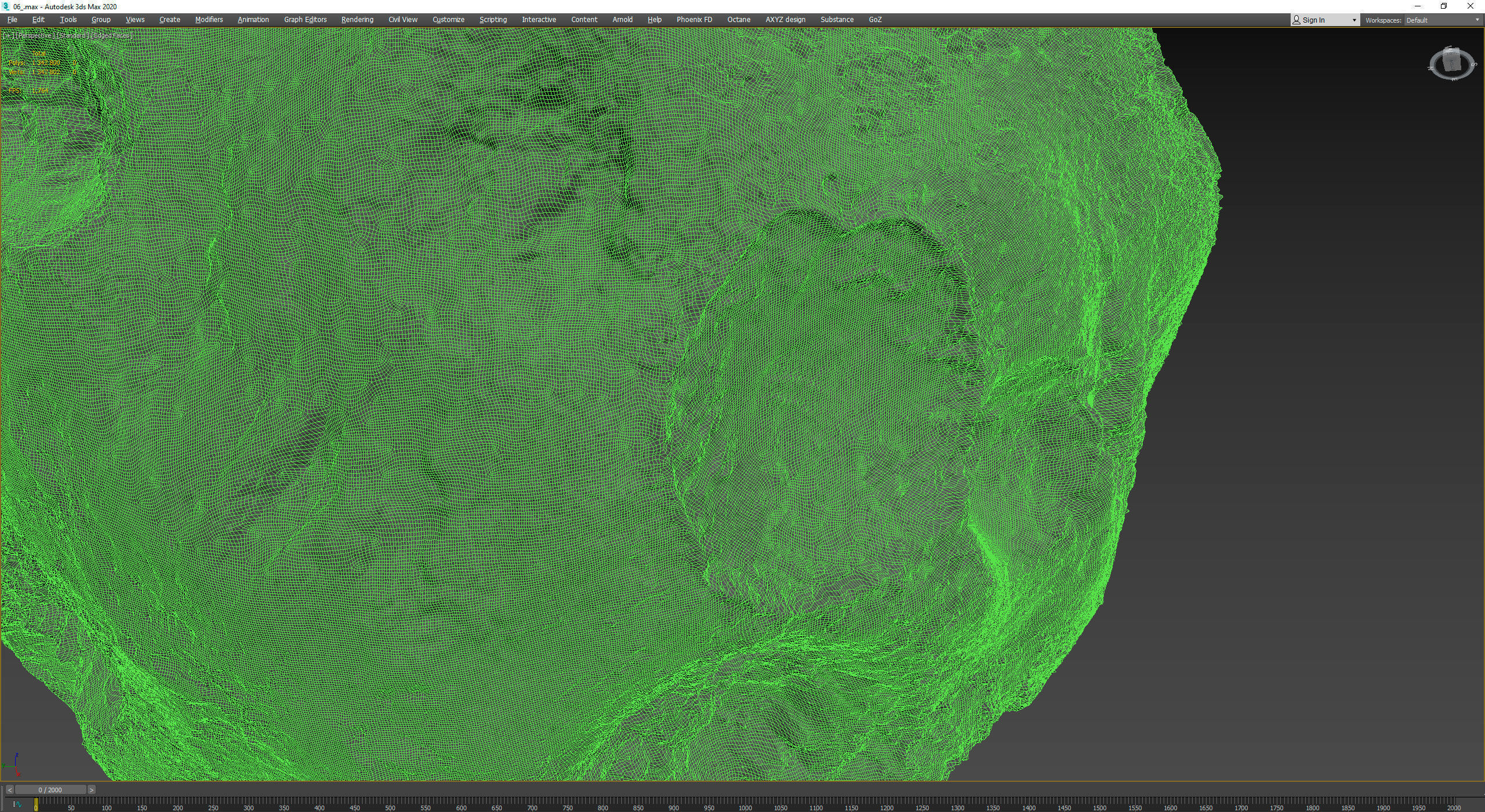 Detailed asteroids high-poly set 3D Model Collection_113