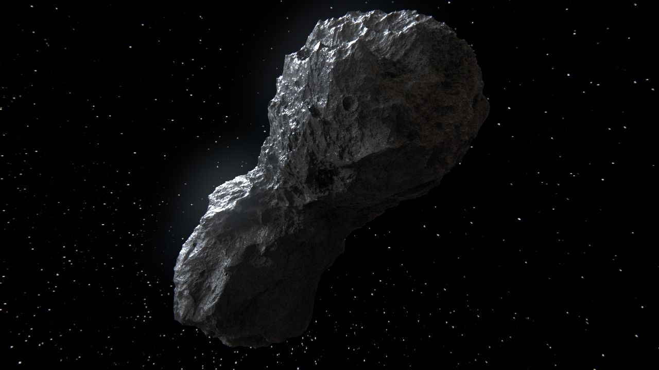 Detailed asteroids high-poly set 3D Model Collection_31