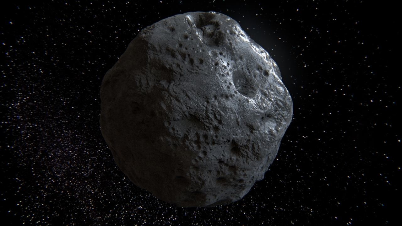 Detailed asteroids high-poly set 3D Model Collection_115