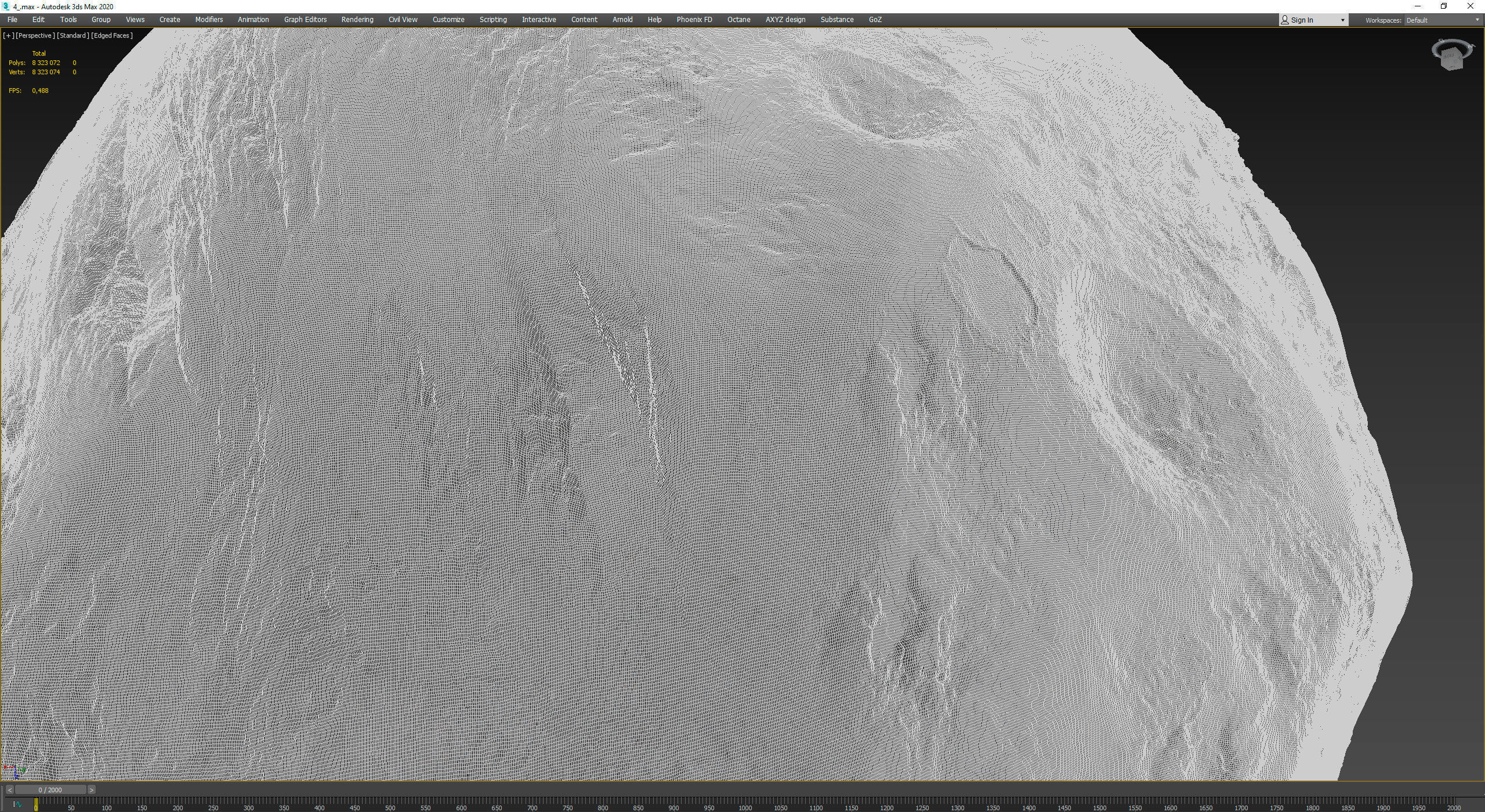 Detailed asteroids high-poly set 3D Model Collection_81