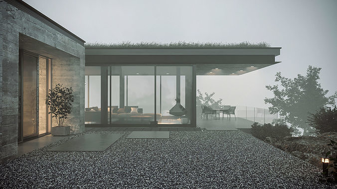 ProVis3D 004 - Guest House 3D model 5