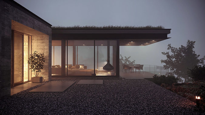ProVis3D 004 - Guest House 3D model 4