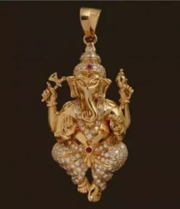 Ganesh Pendant 3D print model