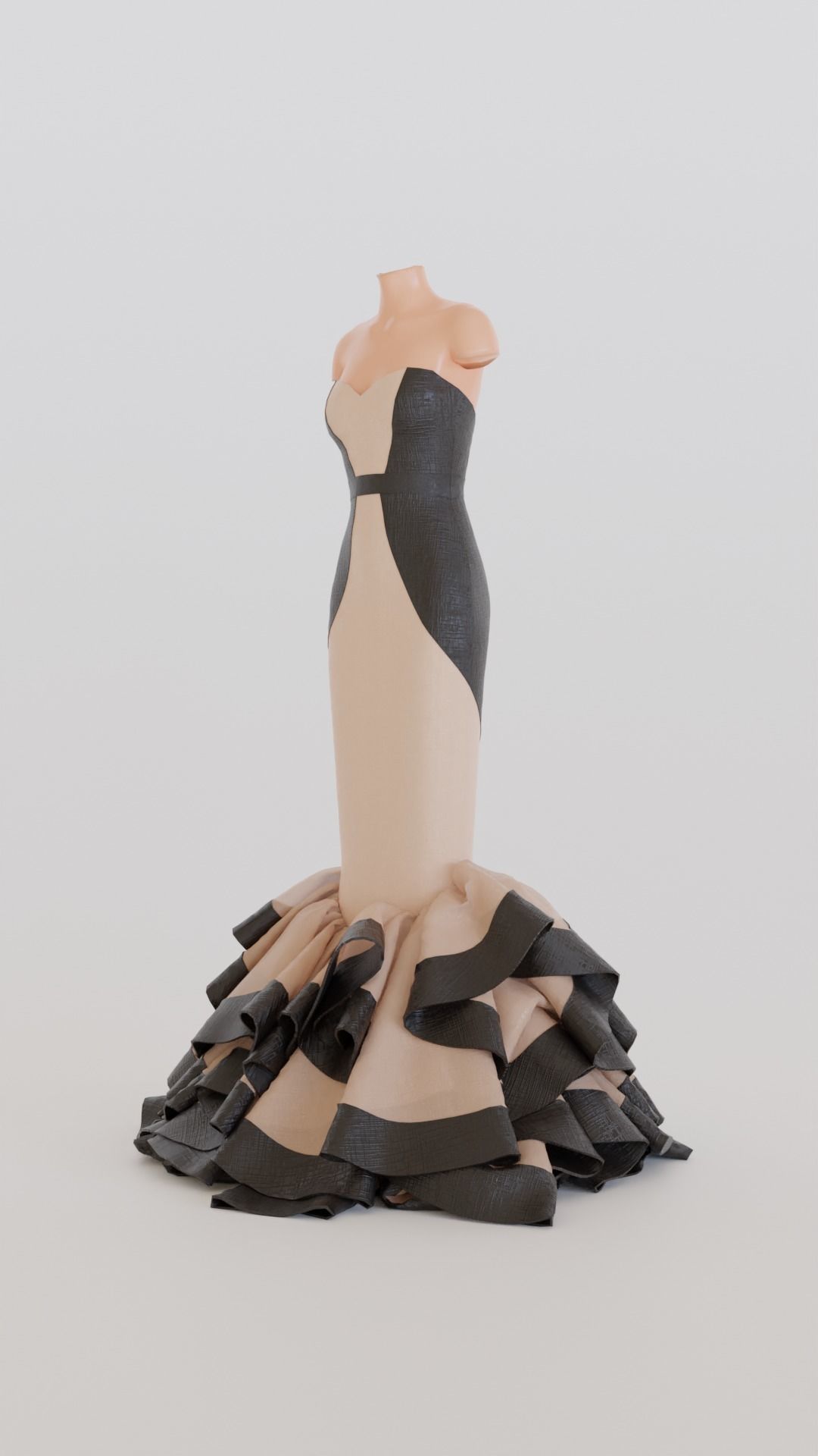 Mermaid in May 3D model_1