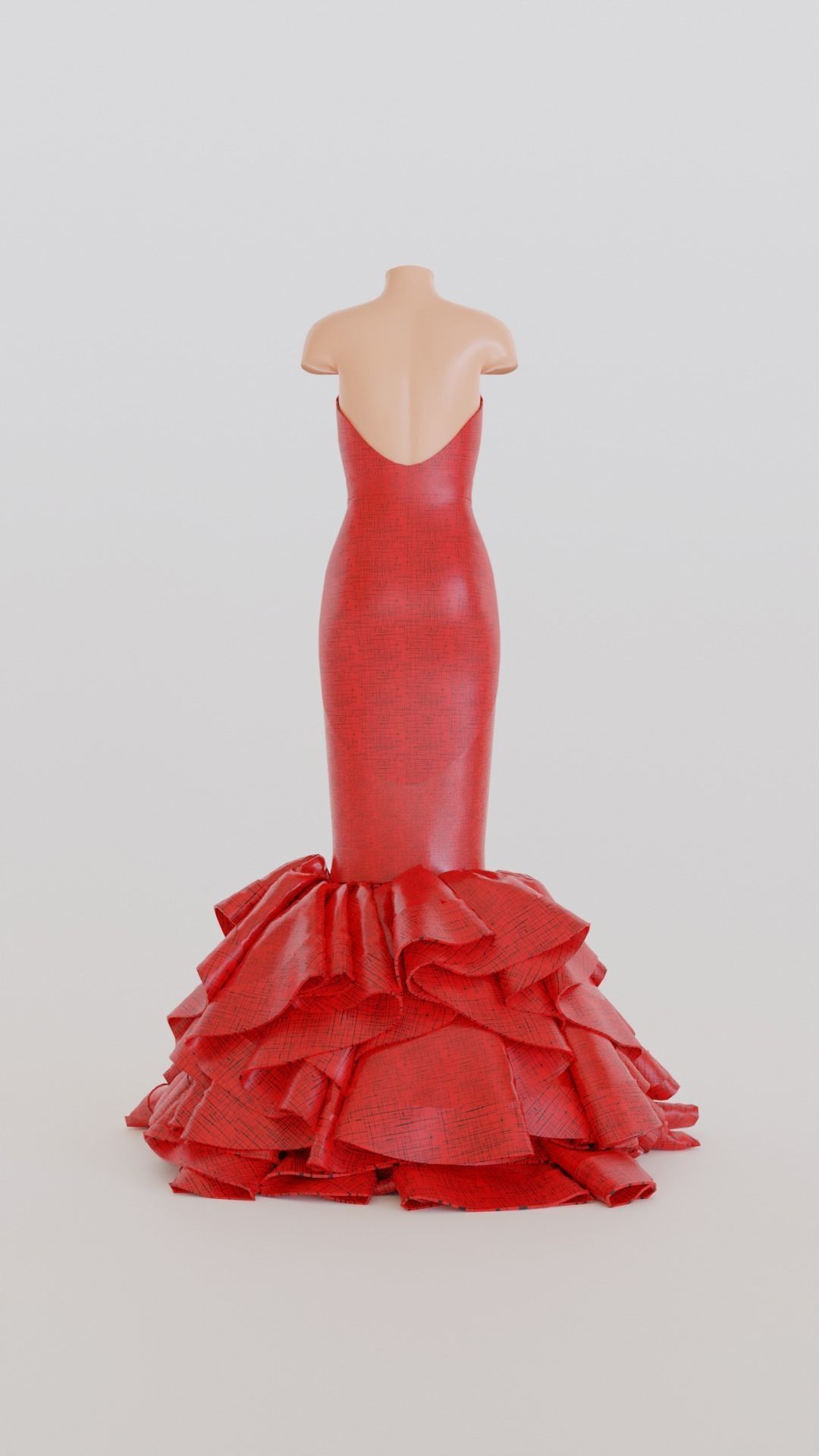 Mermaid in May 3D model_8