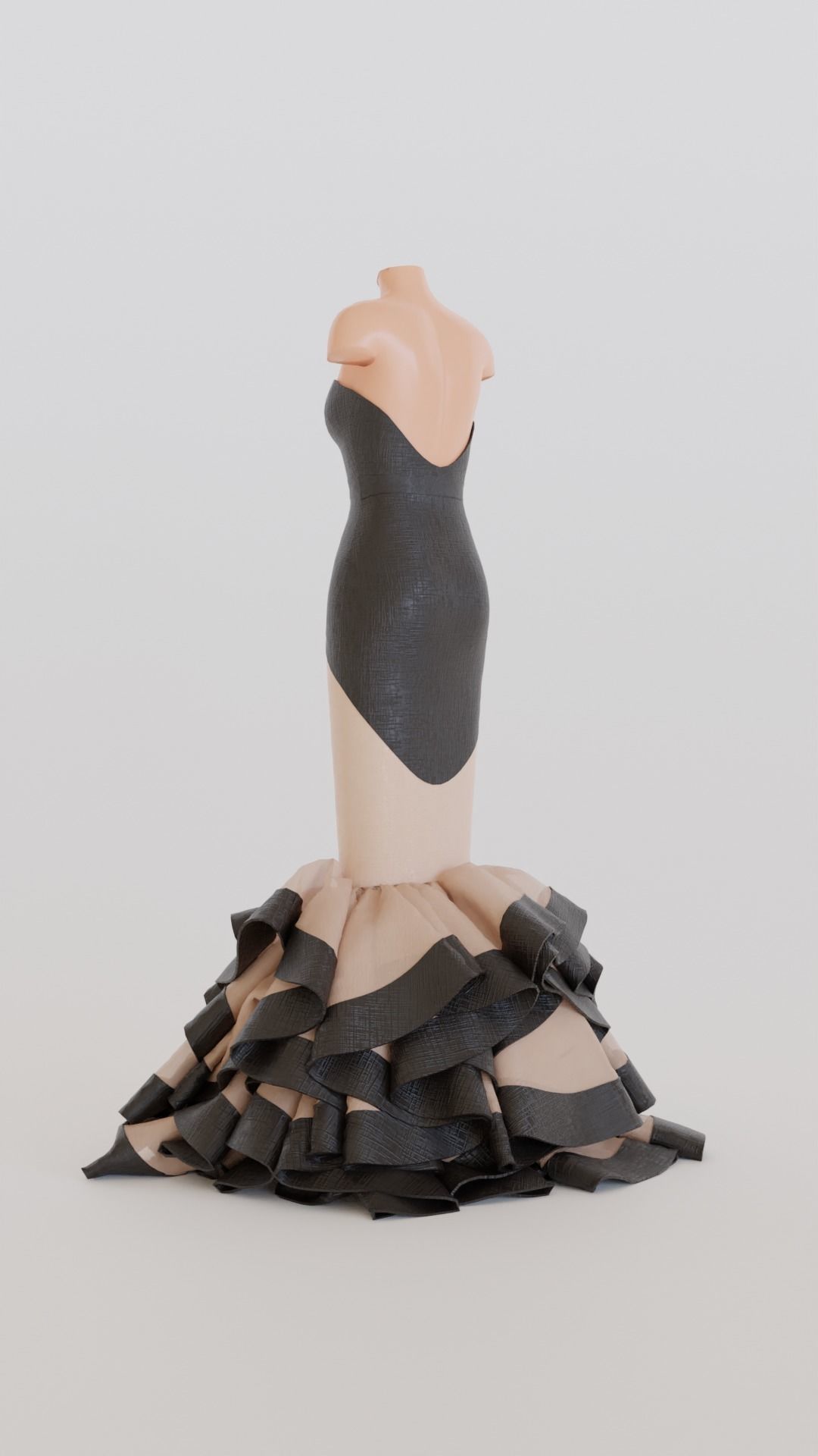 Mermaid in May 3D model_2