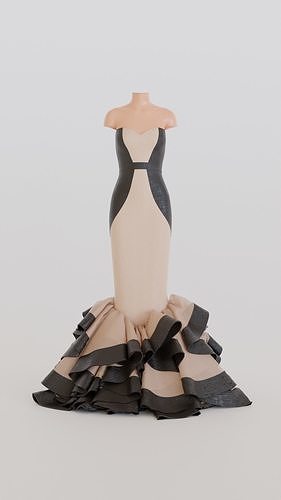 Mermaid in May 3D model