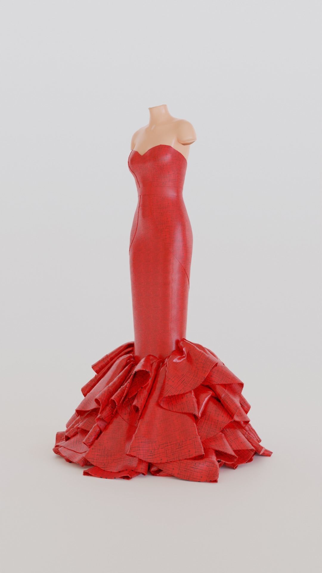 Mermaid in May 3D model_7