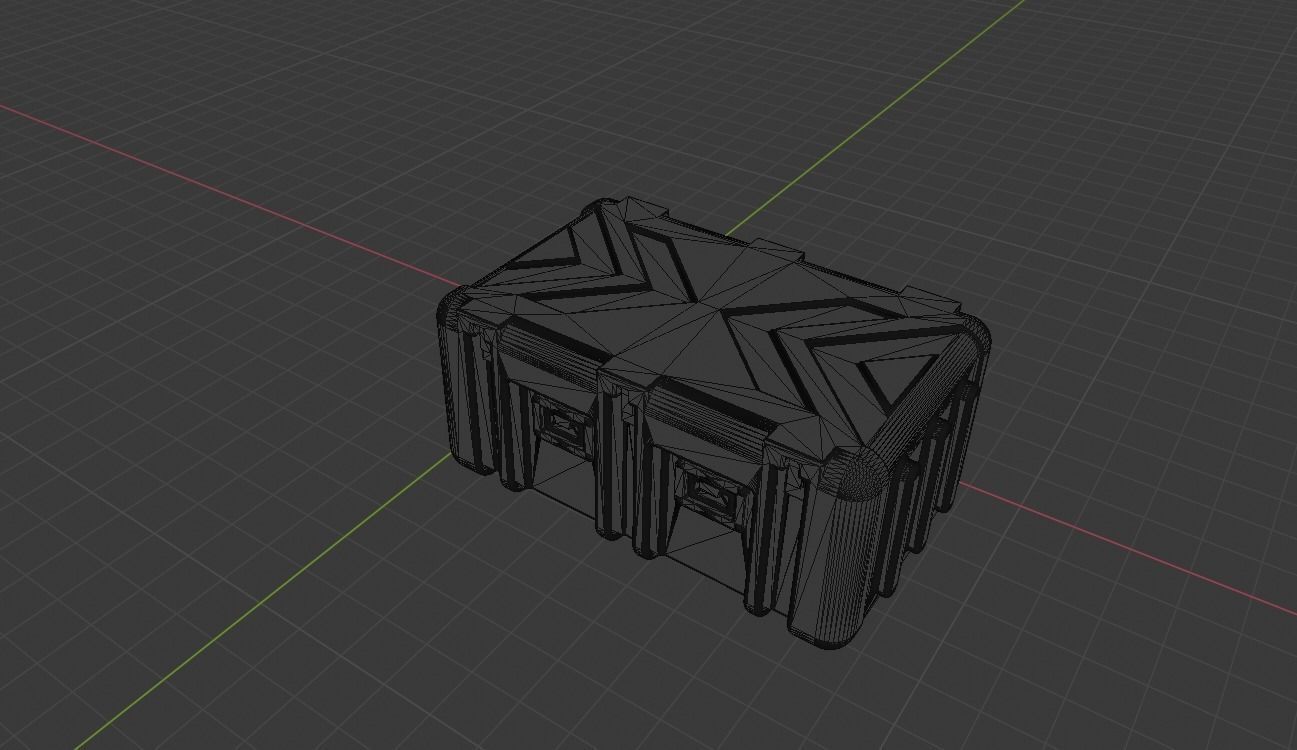 Military Box 3D model 3D model_3