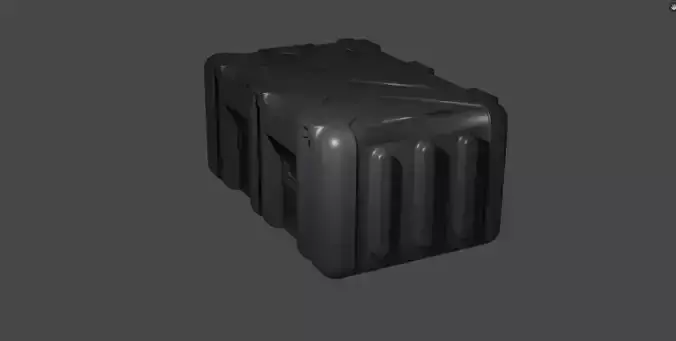 Military Box 3D model