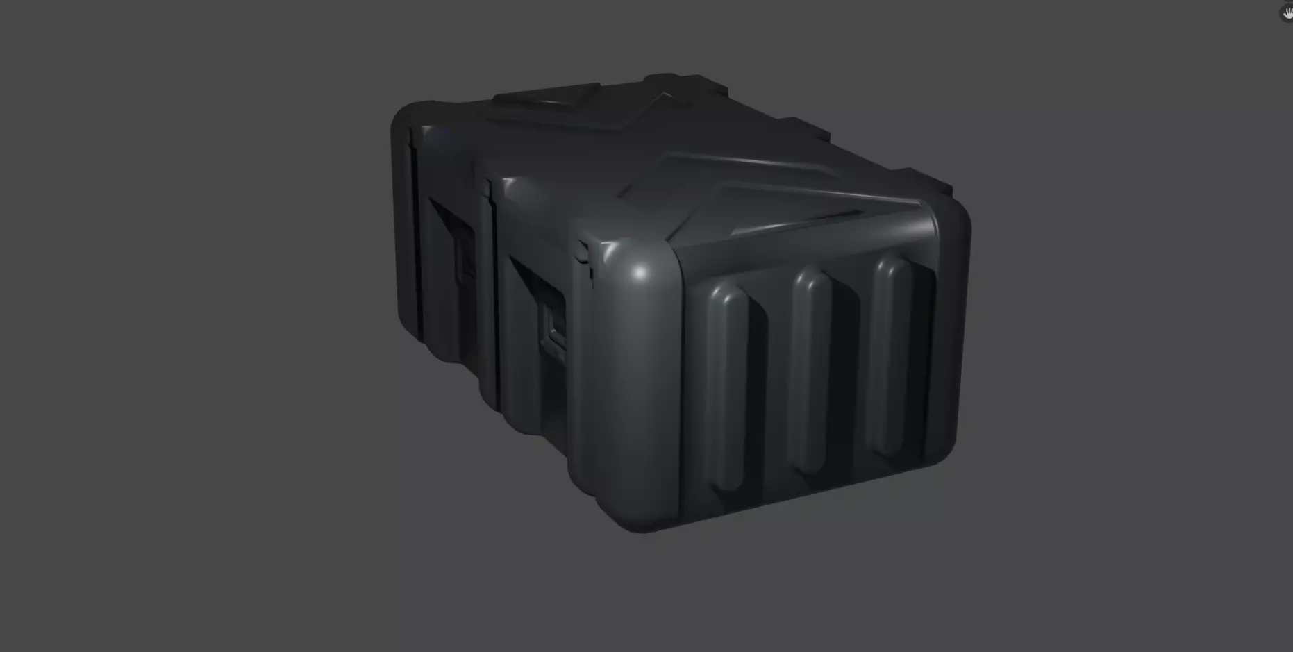 Military Box 3D model 3D model_0