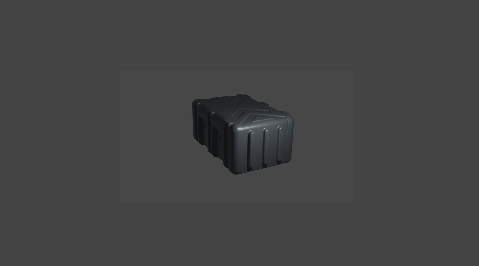 Military Box 3D model 3D model_2