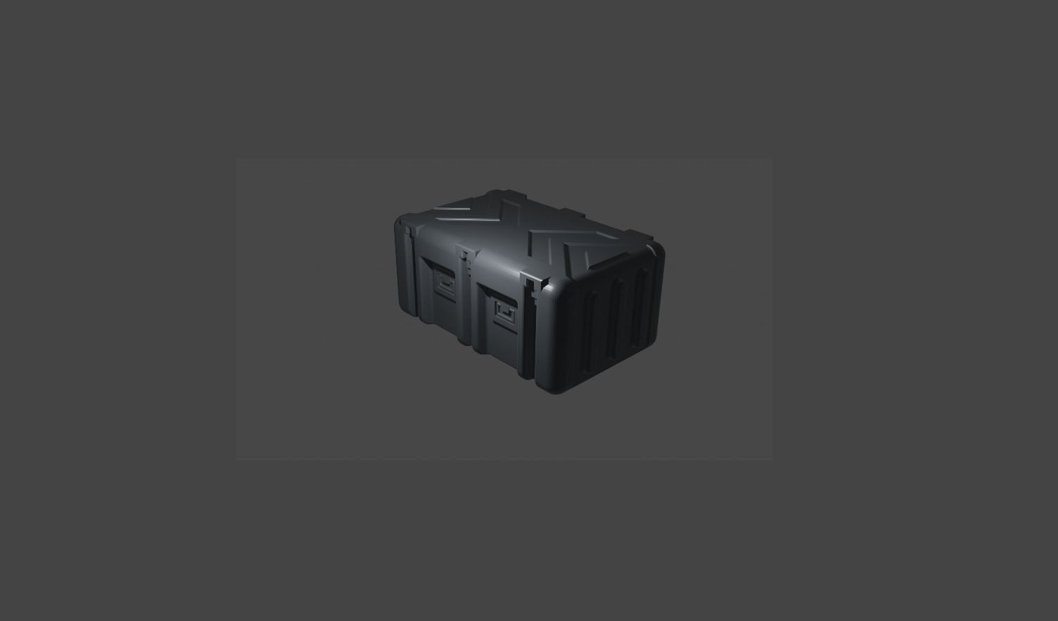 Military Box 3D model 3D model_1