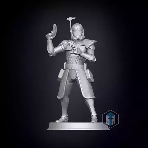Captain Rex Figurine - Experience - 3D Print Files 3D print model