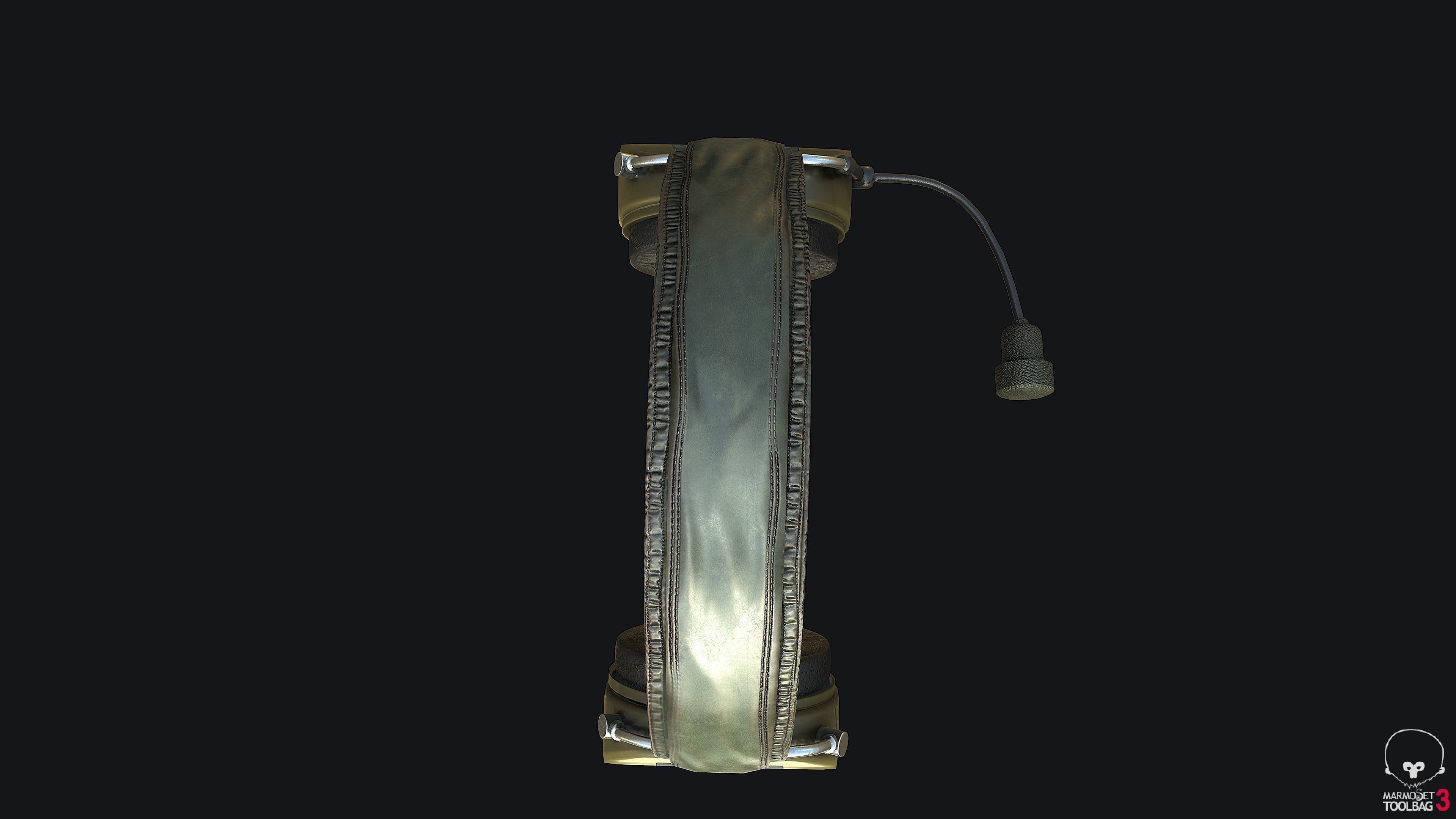 Tactical Headsets Game-ready PBR Low-poly 3D model_5