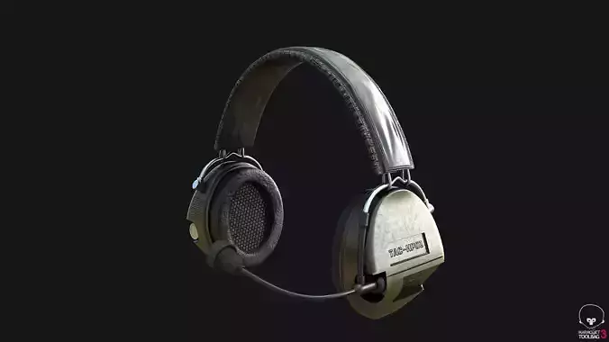 Tactical Headsets Game-ready PBR