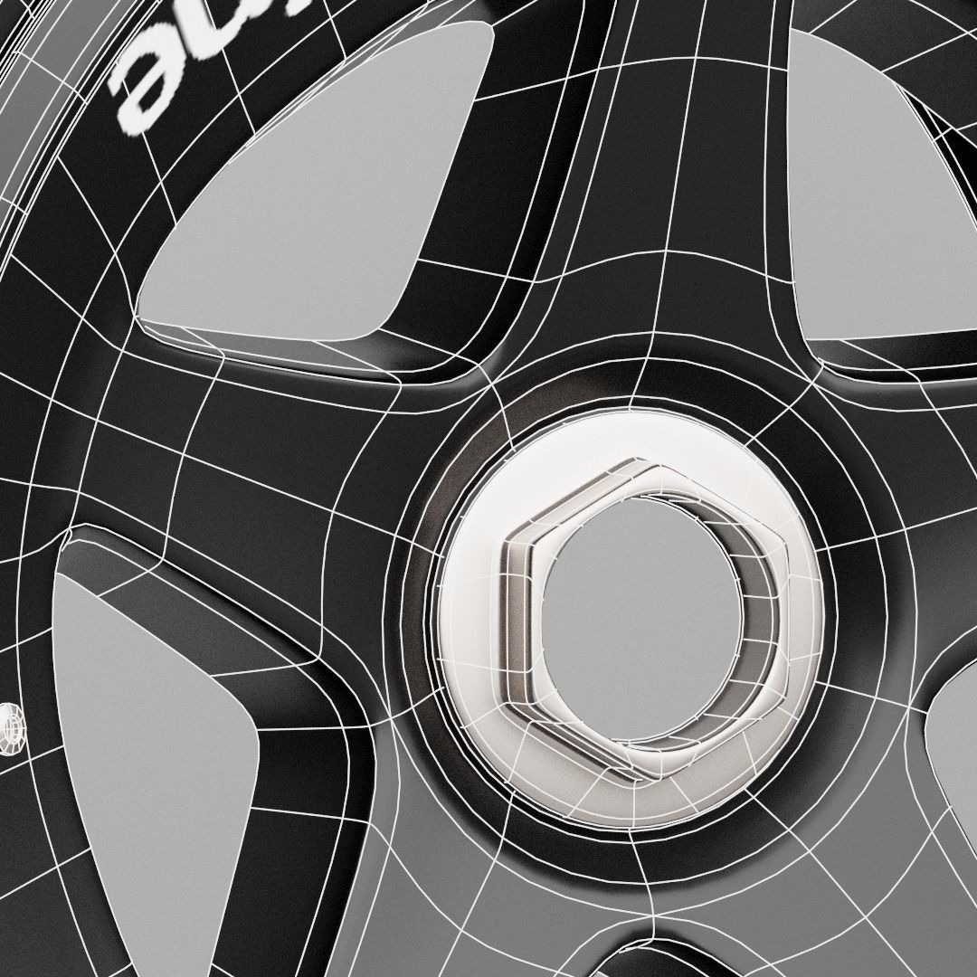 90s Speedline Formula 1 Wheel 3D model_12