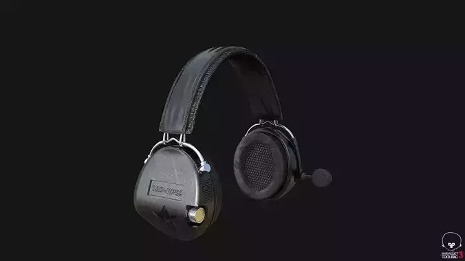 Tactical Headsets Game-ready PBR