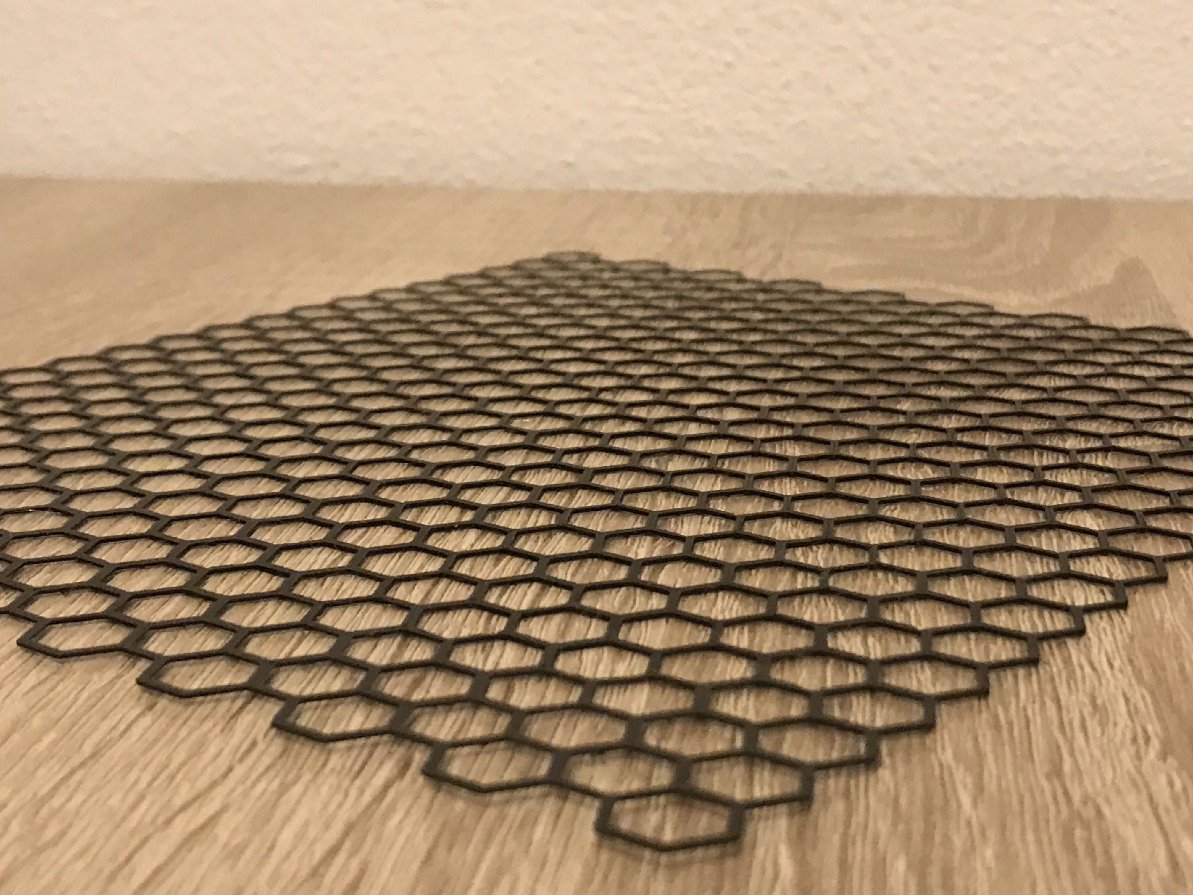 Honeycomb mat 3D print model_3