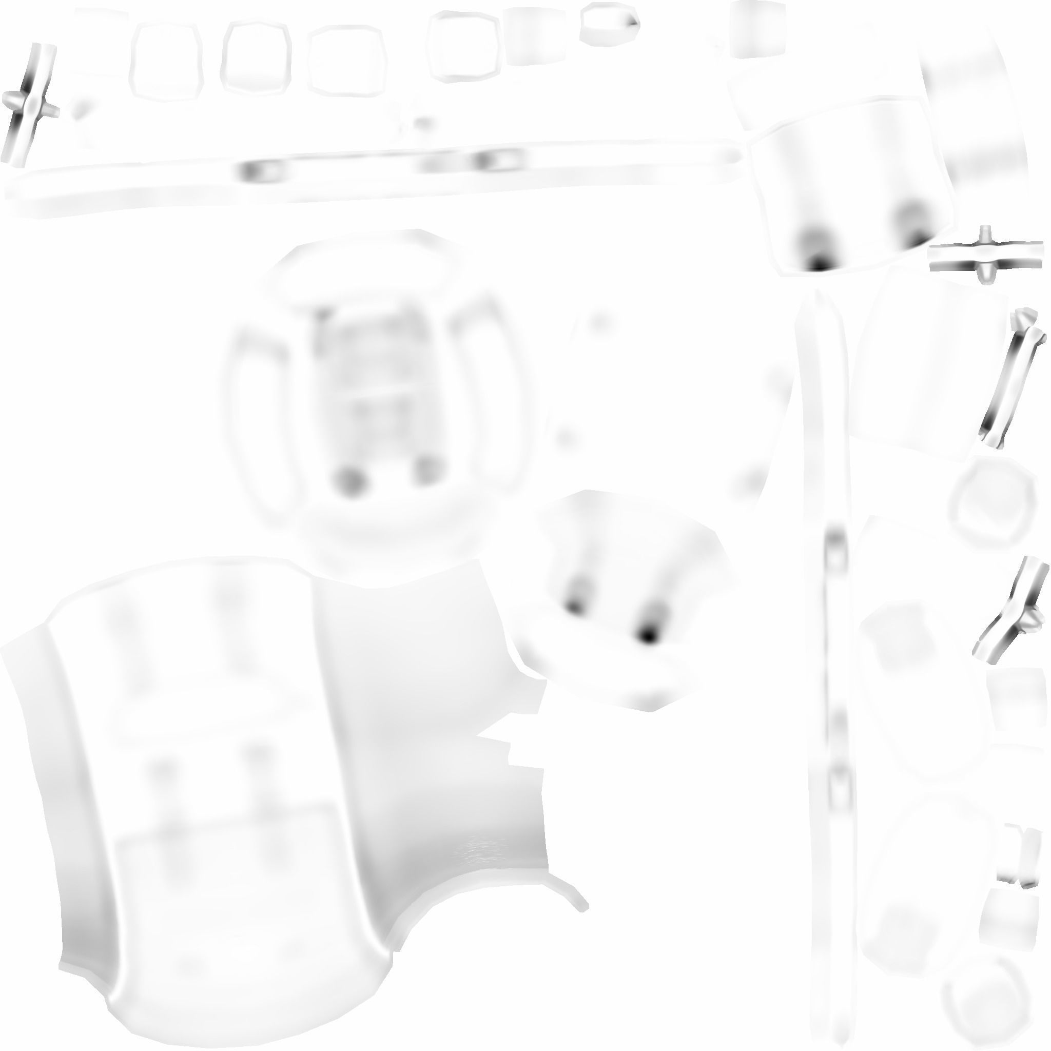 Camping Backpack - Desert - Character Costume Low-poly 3D model_19