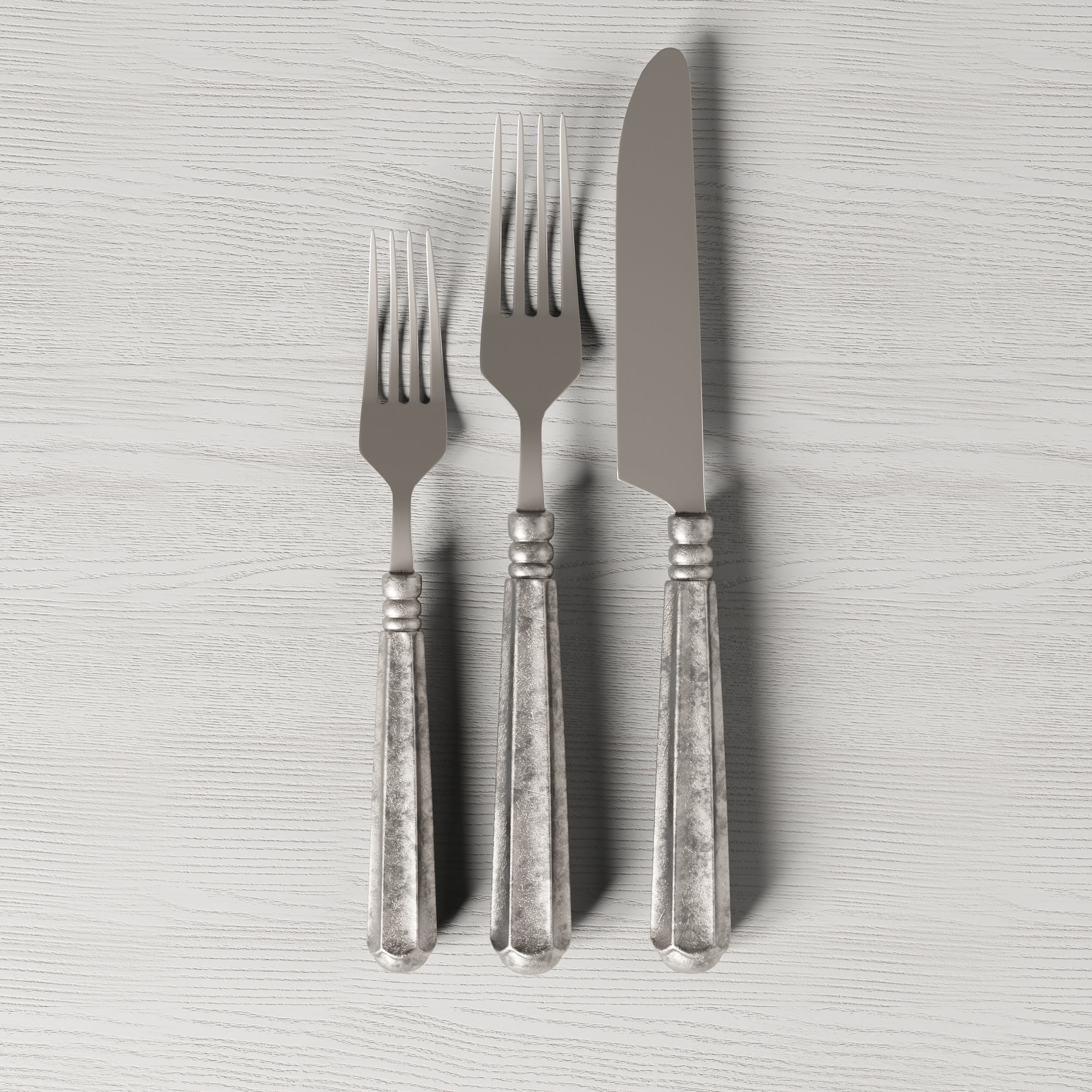 Casa de Perrin Table Set 3D model_33