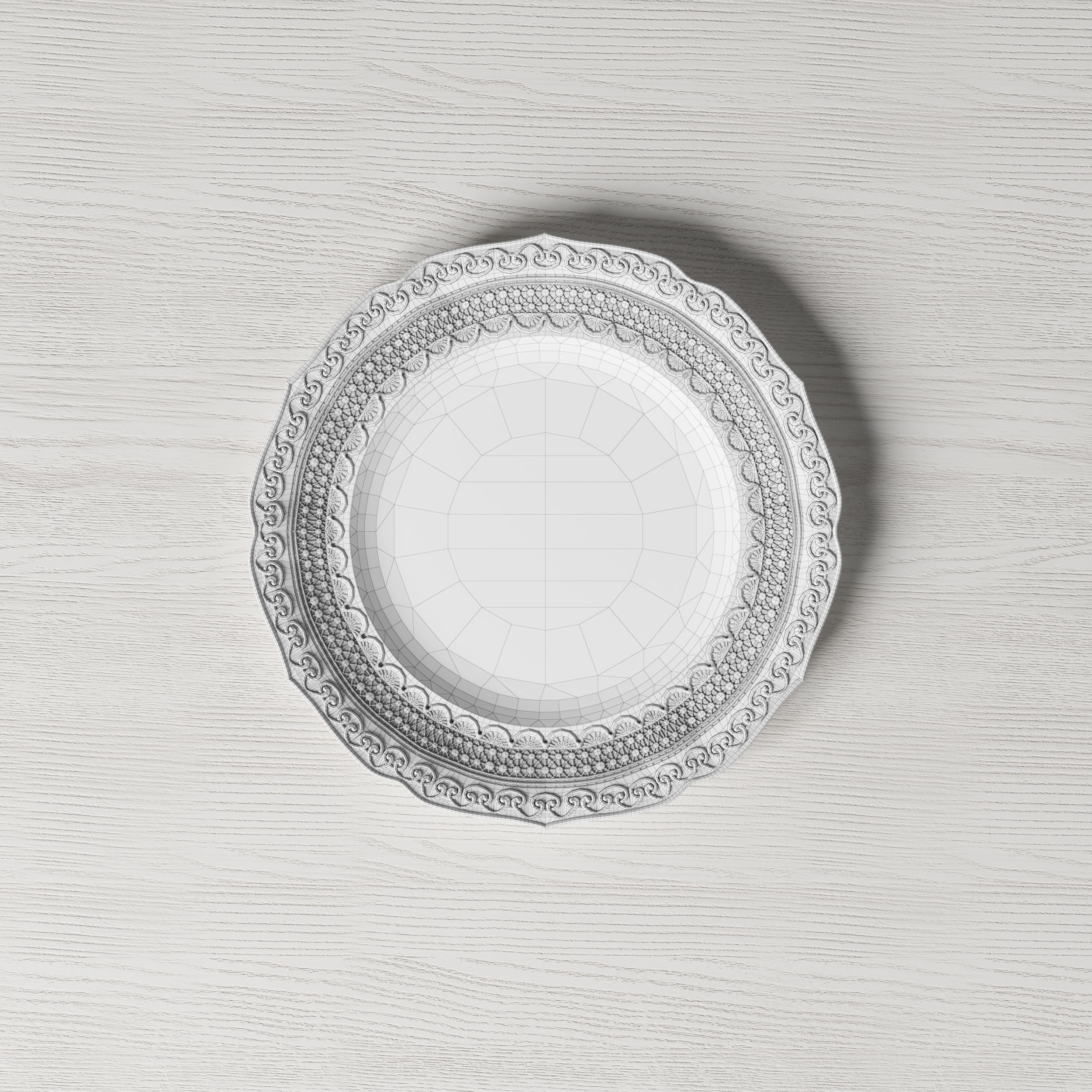 Casa de Perrin Table Set 3D model_29